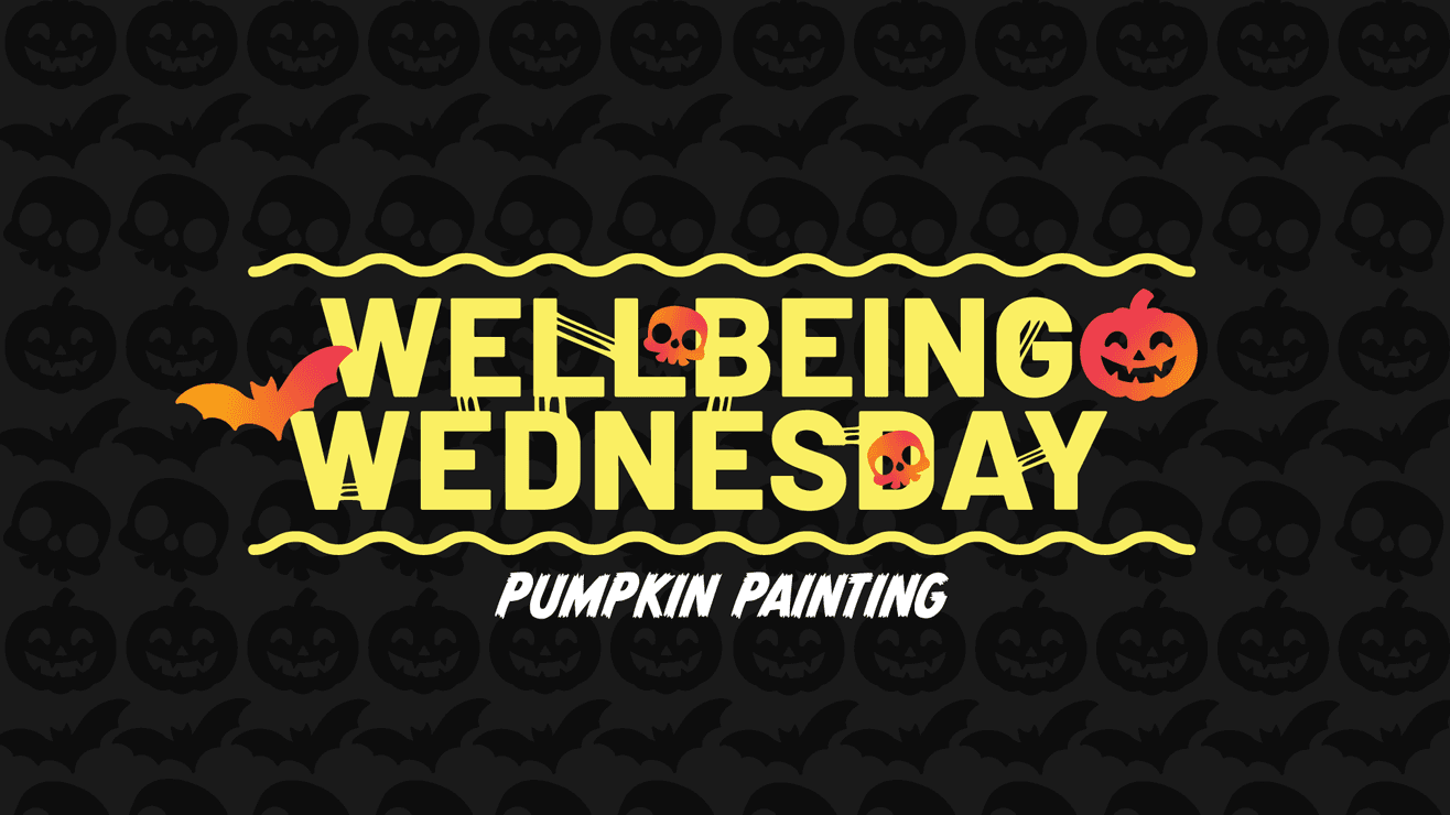 Wellbeing Wednesday: Halloween Pumpkin Painting
